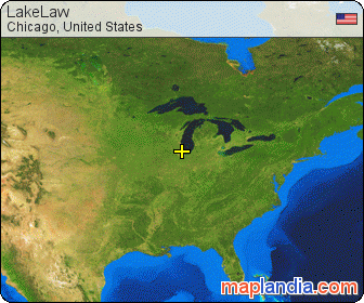 LakeLaw satellite map