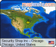 Security Shop Inc - Chicago satellite map