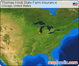 Thomas Kindt State Farm Insurance satellite map