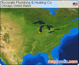 Accurate Plumbing & Heating Co satellite map
