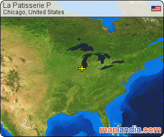 La Patisserie P satellite map