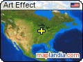 Art Effect satellite map