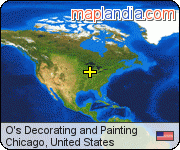 O's Decorating and Painting satellite map