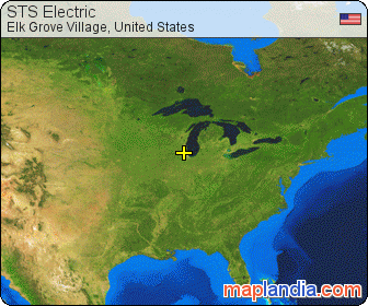 STS Electric satellite map