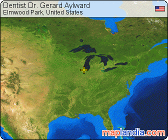 Dentist Dr. Gerard Aylward satellite map
