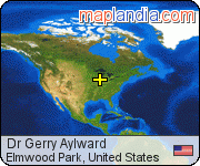Dr Gerry Aylward satellite map
