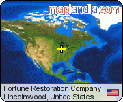 Fortune Restoration Company satellite map