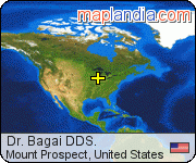 Dr. Bagai DDS. satellite map