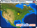 Dr. Adams Cosmetic Dentistry satellite map