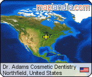 Dr. Adams Cosmetic Dentistry satellite map