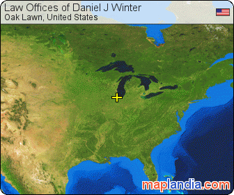 Law Offices of Daniel J Winter satellite map