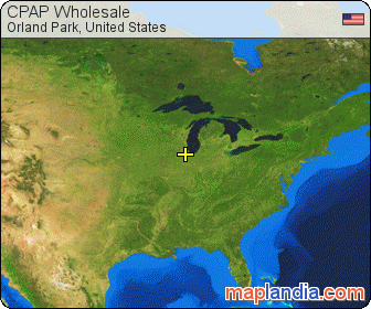 CPAP Wholesale satellite map