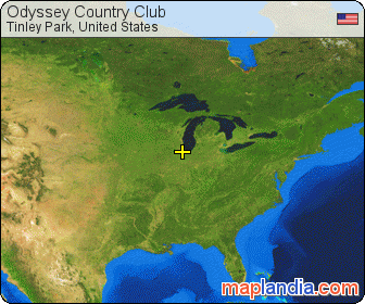 Odyssey Country Club satellite map