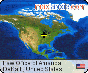 Law Office of Amanda satellite map