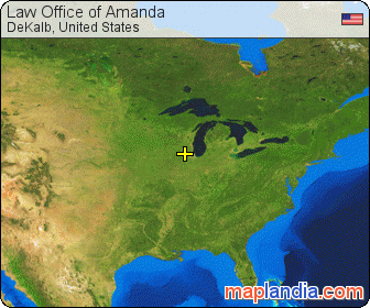 Law Office of Amanda satellite map