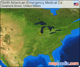 North American Emergency Medical Ce satellite map