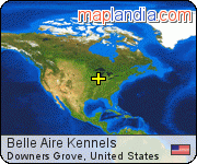 Belle Aire Kennels satellite map