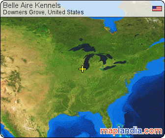 Belle Aire Kennels satellite map