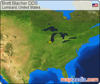 Brett Blacher DDS satellite map