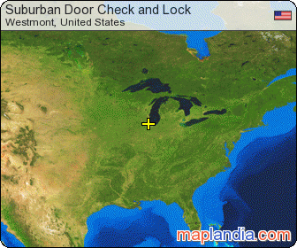 Suburban Door Check and Lock satellite map