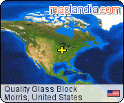 Quality Glass Block satellite map