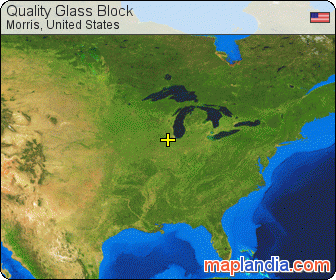 Quality Glass Block satellite map