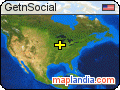 GetnSocial satellite map