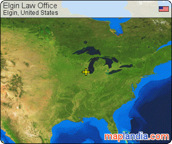 Elgin Law Office satellite map