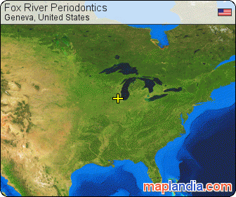 Fox River Periodontics satellite map