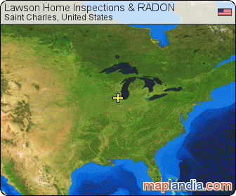 Lawson Home Inspections & RADON satellite map