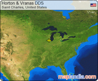 Horton & Vranas DDS satellite map