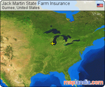Jack Martin State Farm Insurance satellite map