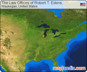 The Law Offices of Robert T. Edens, satellite map