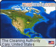 The Cleaning Authority satellite map