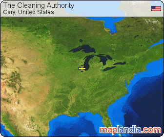 The Cleaning Authority satellite map