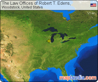 The Law Offices of Robert T. Edens, satellite map