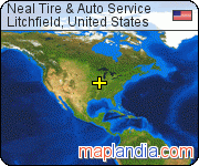 Neal Tire & Auto Service satellite map