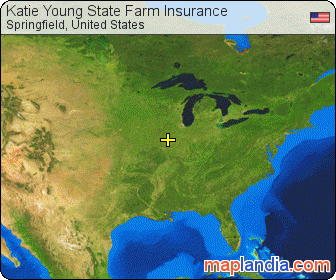 Katie Young State Farm Insurance satellite map