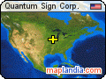 Quantum Sign Corp. satellite map