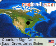 Quantum Sign Corp. satellite map