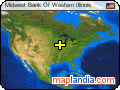 Midwest Bank Of Western Illinois satellite map
