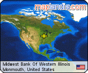 Midwest Bank Of Western Illinois satellite map