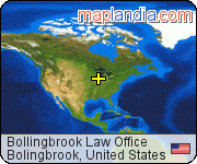 Bollingbrook Law Office satellite map