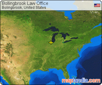 Bollingbrook Law Office satellite map