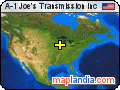 A-1 Joe's Transmission Inc satellite map