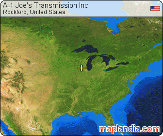 A-1 Joe's Transmission Inc satellite map