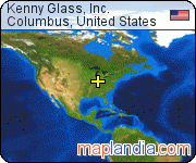 Kenny Glass, Inc. satellite map