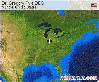 Dr. Gregory Pyle DDS satellite map