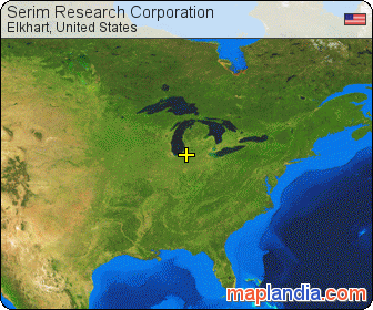Serim Research Corporation satellite map