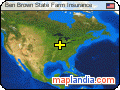 Ben Brown State Farm Insurance satellite map